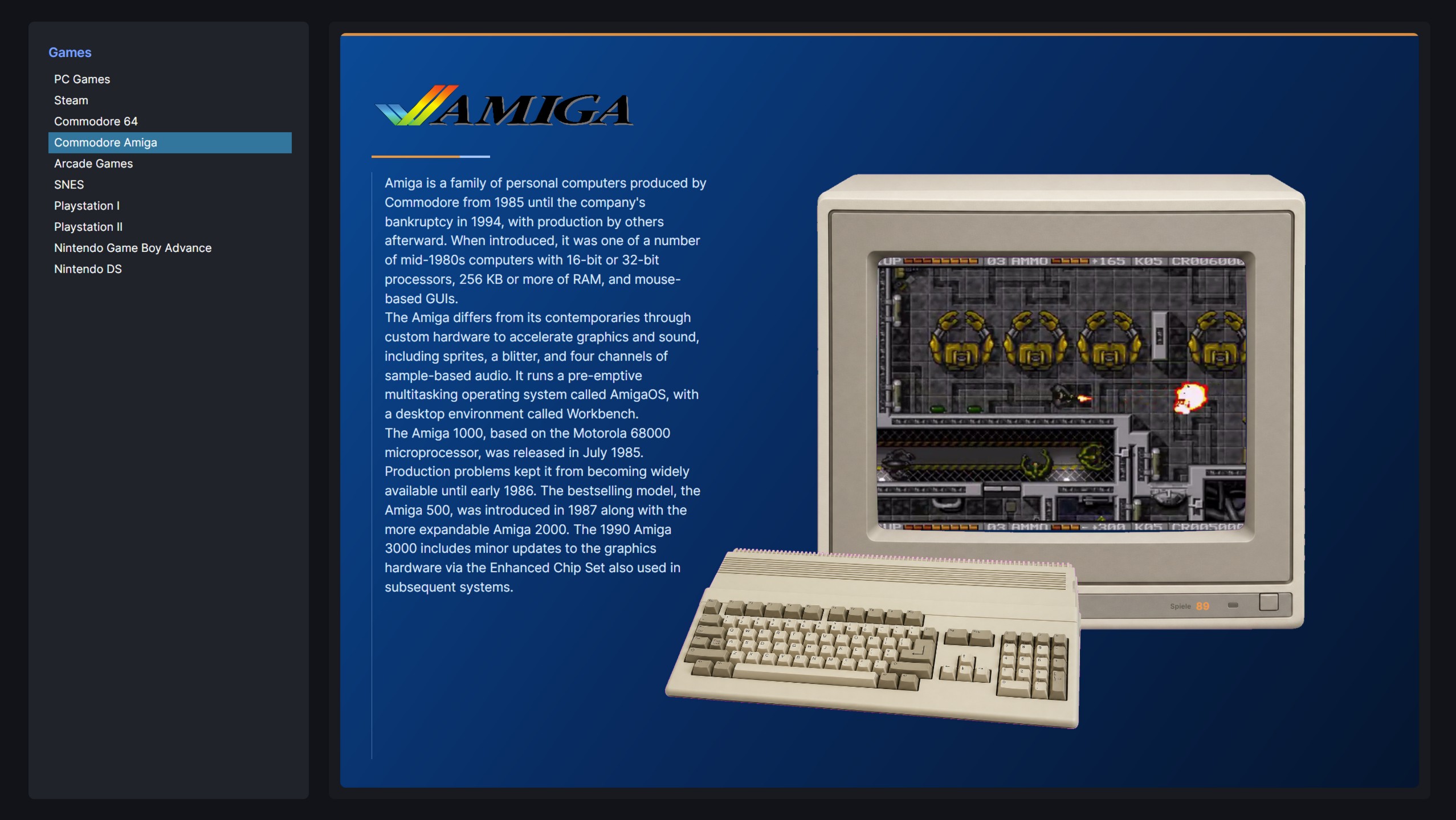 Retromind BigMode Amiga system theme